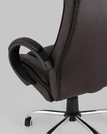 Кресло руководителя TopChairs Atlant коричневое