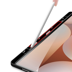 Чехол книжка от Dux Ducis для Samsung Galaxy Tab S9 Ultra, Tab S10 Ultra и Tab S8 Ultra, серия Magi Series Case, с держателем Pencil и функцией автоматического перехода в спящий режим