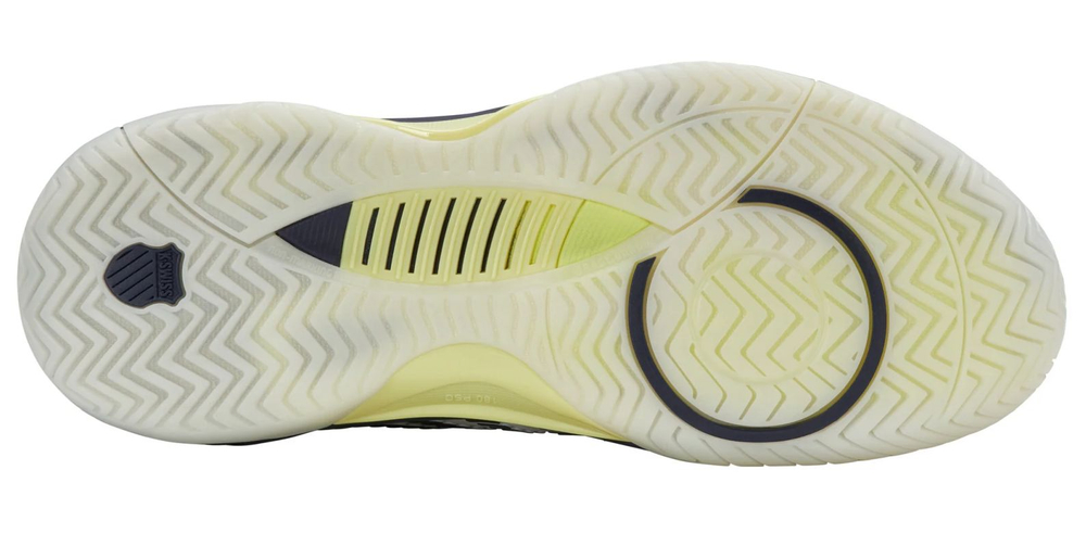 Мужские теннисные кроссовки K-Swiss Hypercourt Supreme 2 - banc de blanc/naval academy/luminary green