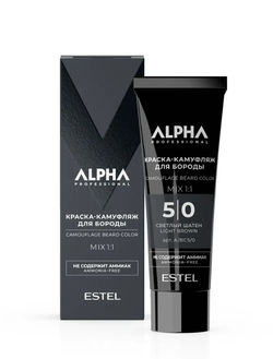 КРАСКА-КАМУФЛЯЖ ДЛЯ БОРОДЫ ESTEL ALPHA PRO 5/0