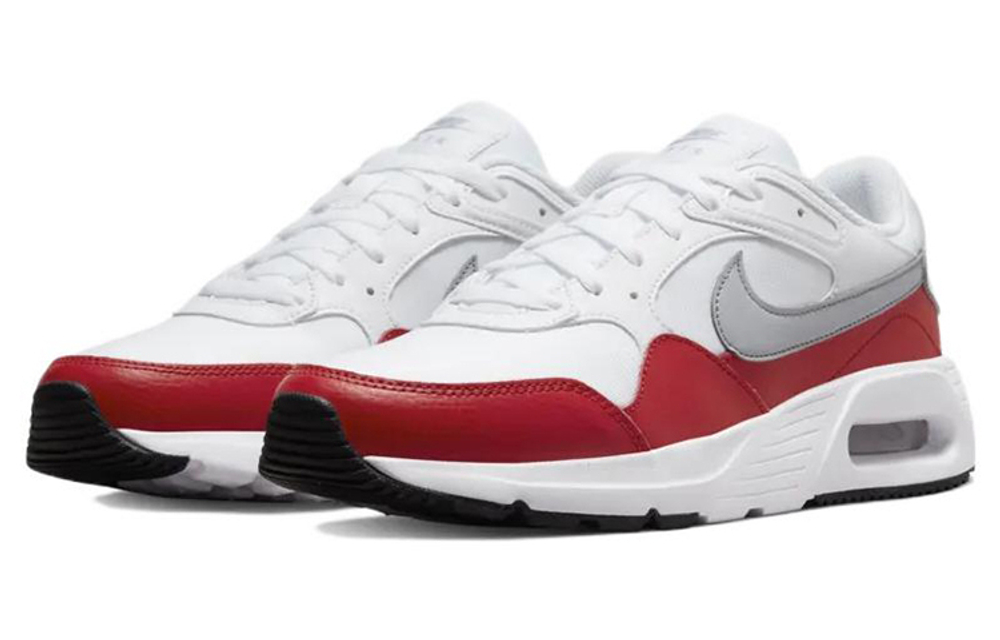 Nike Air Max SC retro wear-resistant breathable low-top running shoes men's white