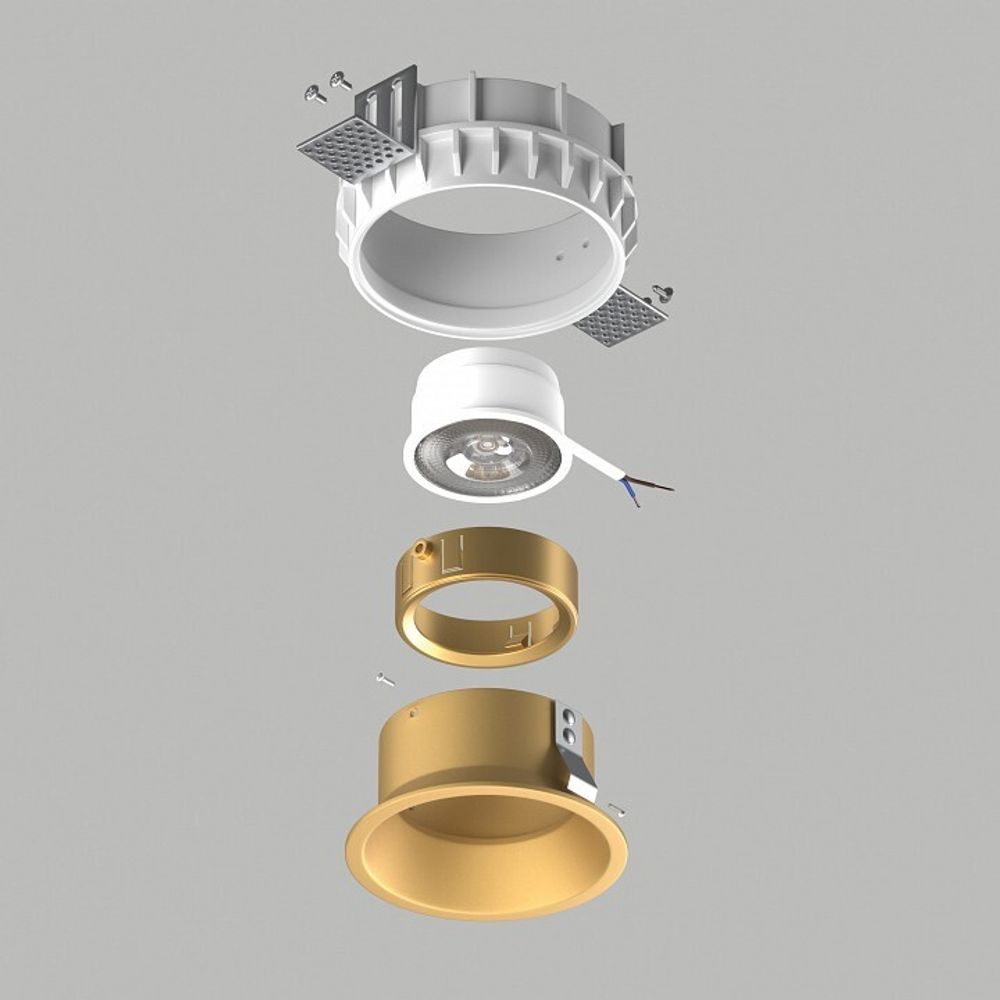 Встраиваемый светильник Lightstar Domino G214603GMOD