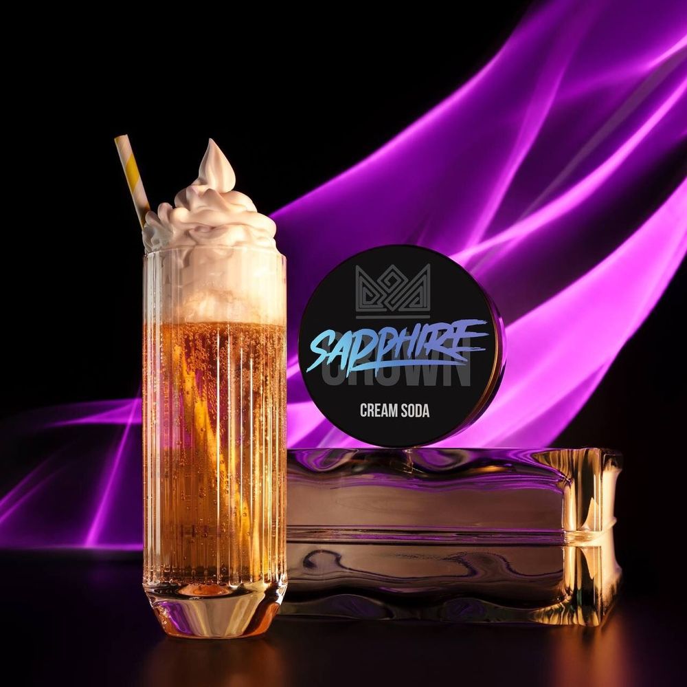 Crown Sapphire - Cream Soda  (200g)