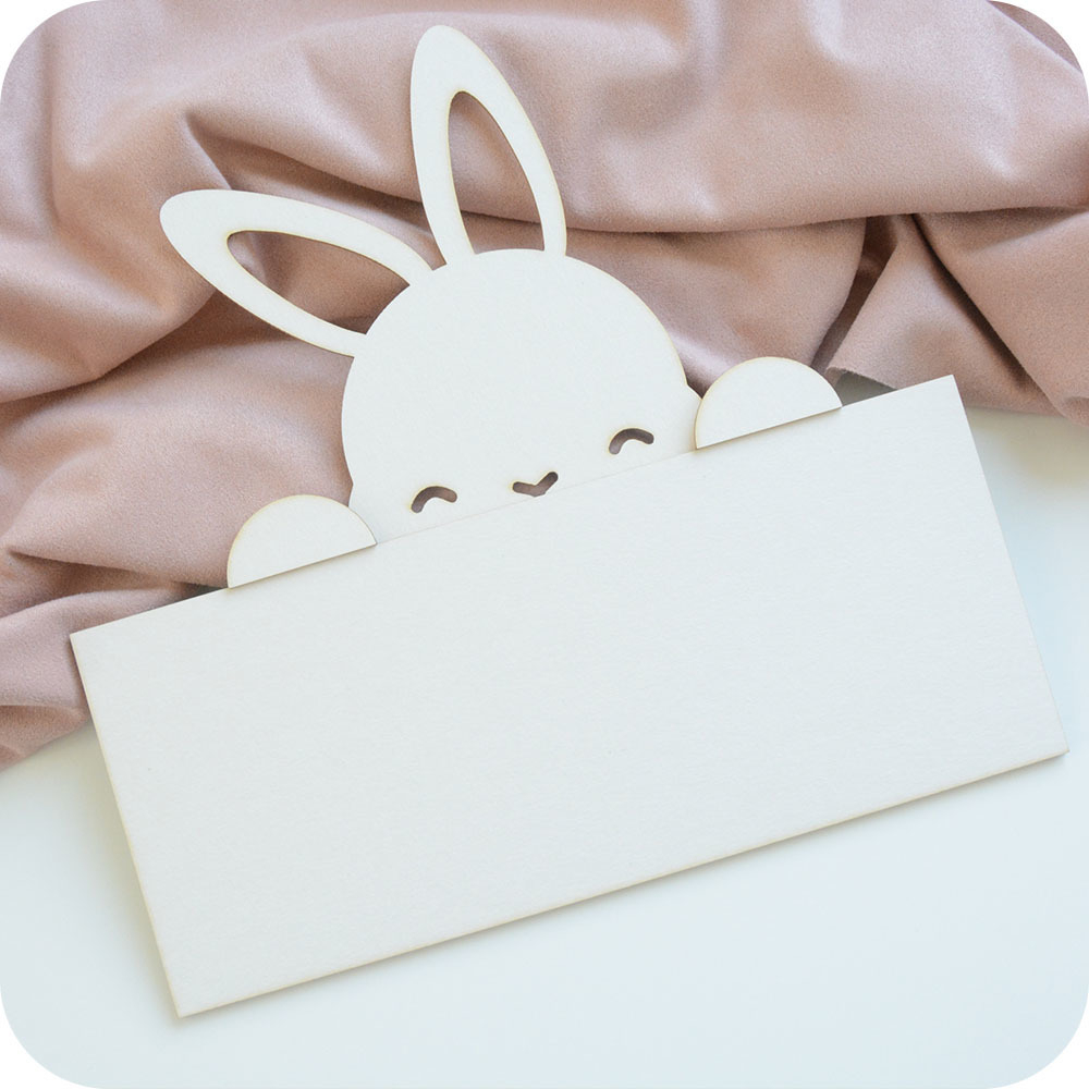 Заготовка для тиснения "Зайка"