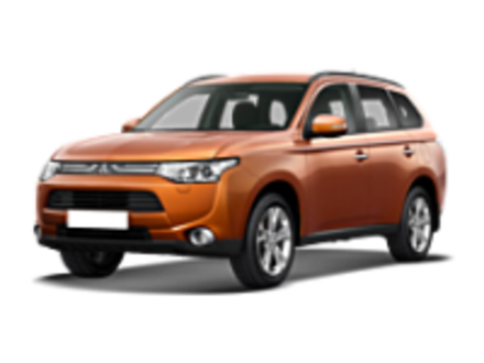 Mitsubishi Outlander III 2012-2022  интегрированные рейлинги