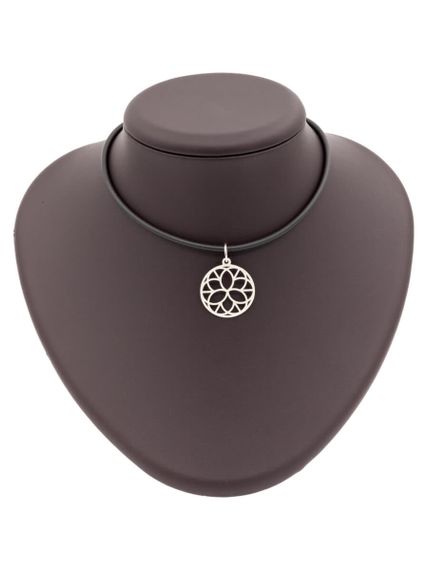 Подвеска Шаблон Мироздания из серебра на постаменте