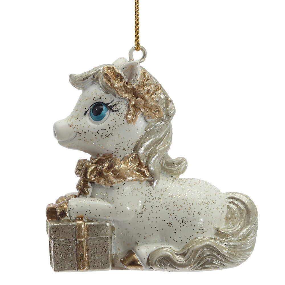 GAEM Фигурка декоративная подвесная "Лошадка", L6 W3 H6,5 см