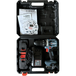 Дрель ударная аккумуляторная SENIX PDHX2-M2-EU KIT 2акб. зу. кейс