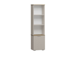 Стеллаж Салерно 1 (МДФ) SF-022 Сантьяго Кашемир 5981 BS 49*36*190 см, Бежевый   Фиеста