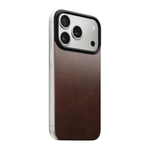 Кожаная накладка MagSafe Nomad Horween Magnetic Leather Back для iPhone 17 Pro Гибридная накладка на заднюю панель из натуральной кожи Horween