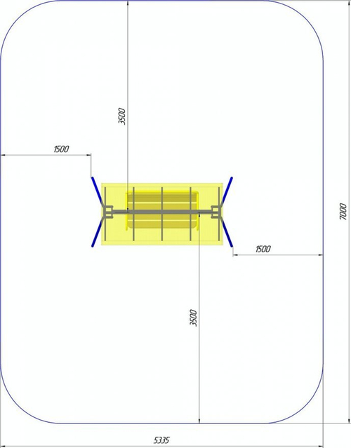 Диван-качели Диван-Комфорт КЧ-05