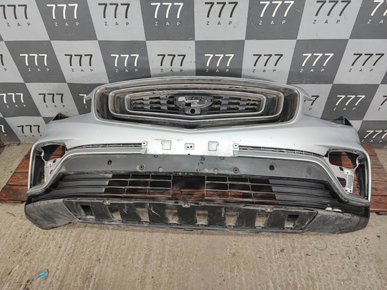 Бампер передний в сборе Geely Atlas Pro 21-нв Б/У Оригинал 6010094600