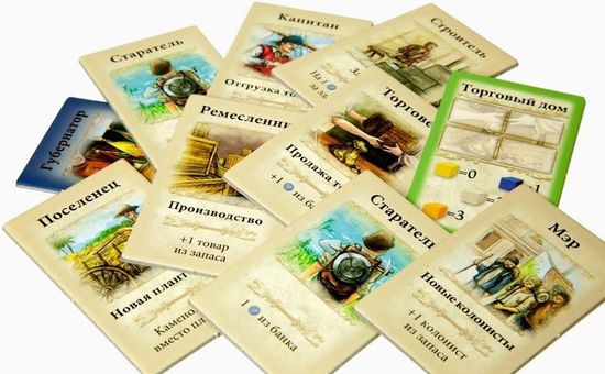 Настольная игра Пуэрто-Рико