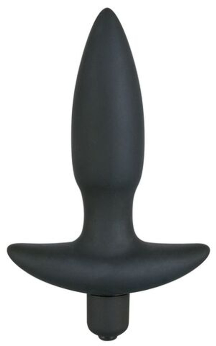 Анальная вибровтулка с 5 скоростями вибрации Vibrating Plug Small - 13 см.