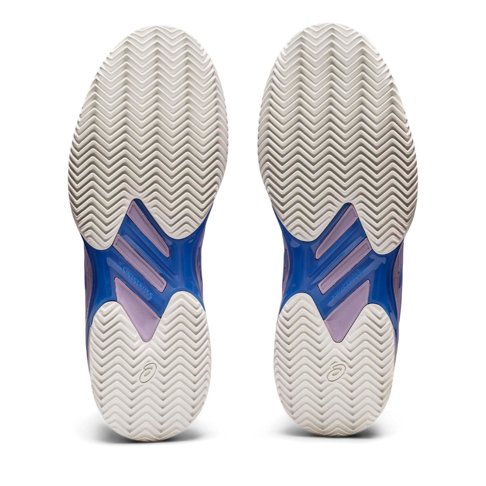 Женские теннисные кроссовки ASICS Solution Speed FF 2 Clay Court Shoe Women - Lilac, Blue
