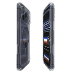 Чехол Spigen Ultra Hybrid Magsafe для iPhone 17 Pro, clear deep blue