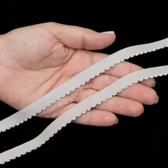 Резинка отделочная светло-серая 12 мм (цв. 166), 641/12