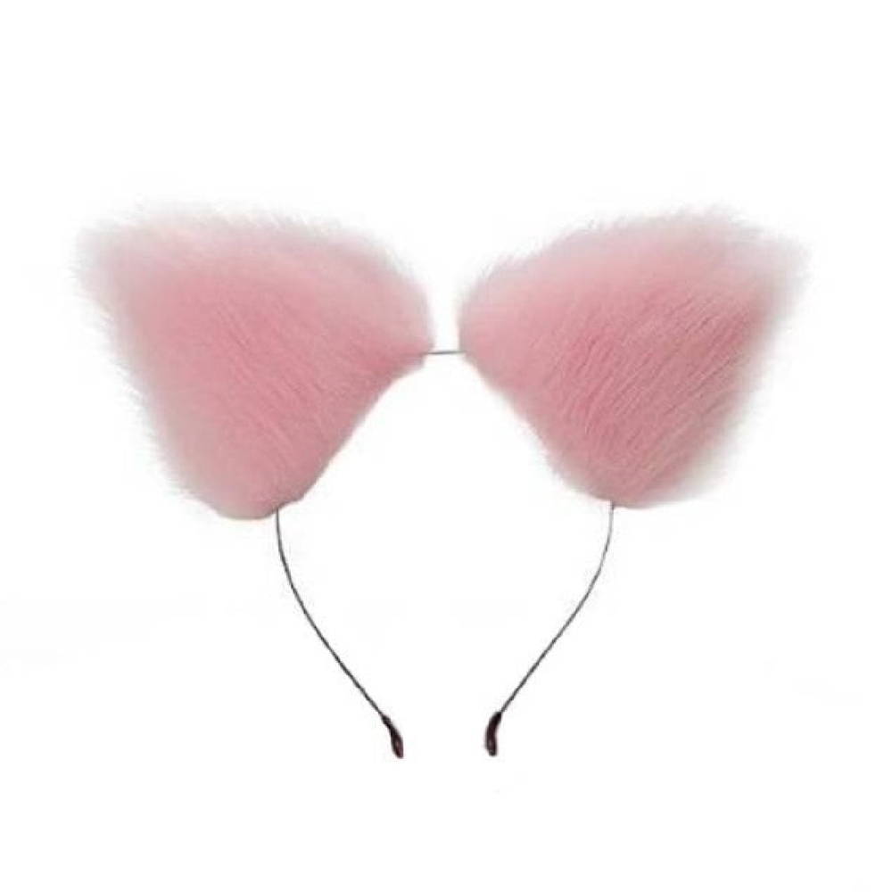 Набор игровой Кошечка с длинным хвостом розовый