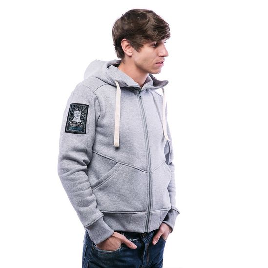 Толстовка BIO CONNECTION 3571 Светло-серый