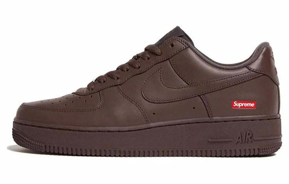 Кроссовки Supreme X Nike Air Force 1 Low "Baroque Brown"