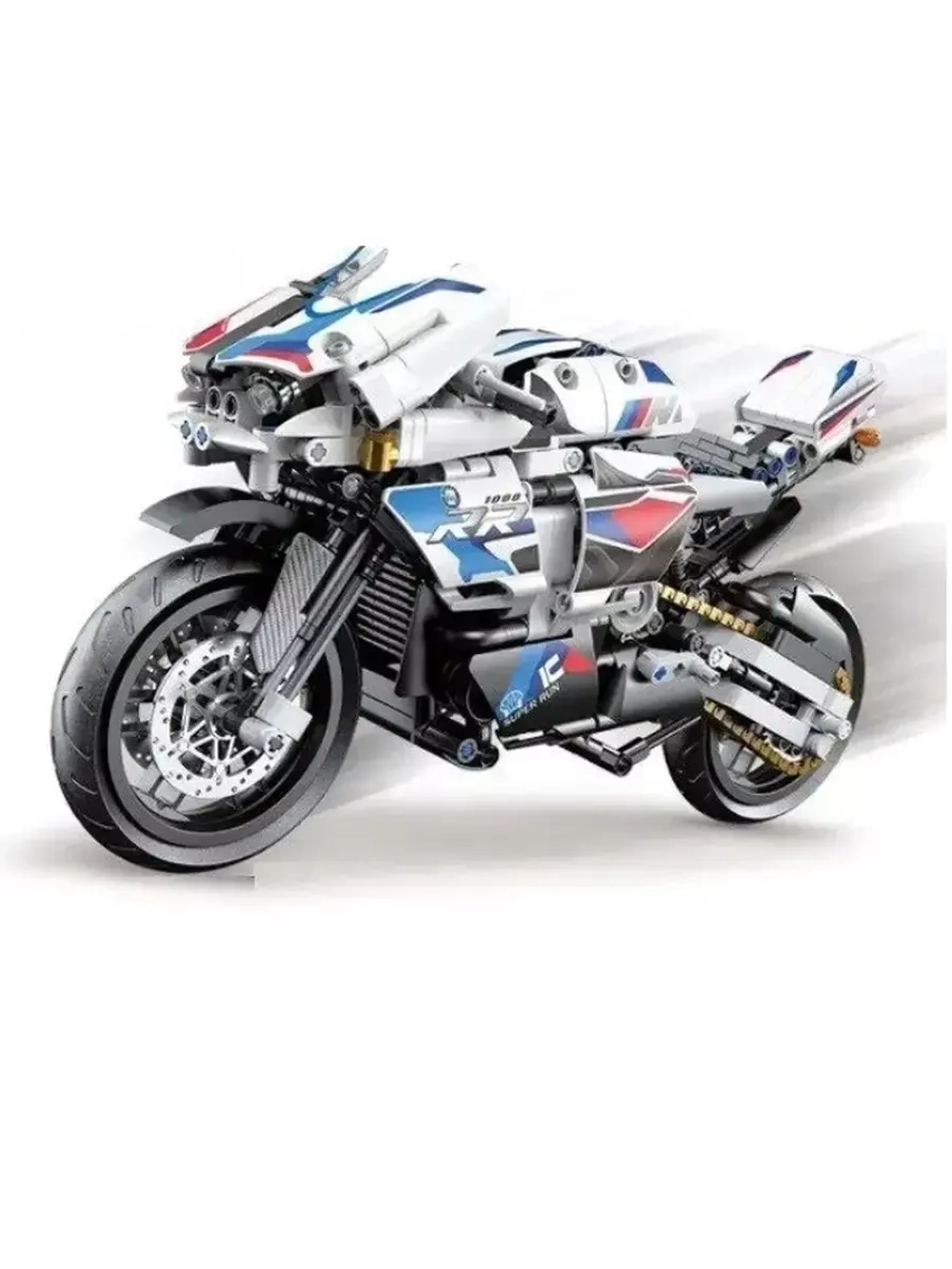 Конструктор Мотоцикл BMW Ураган RR1000 855 деталей 33012