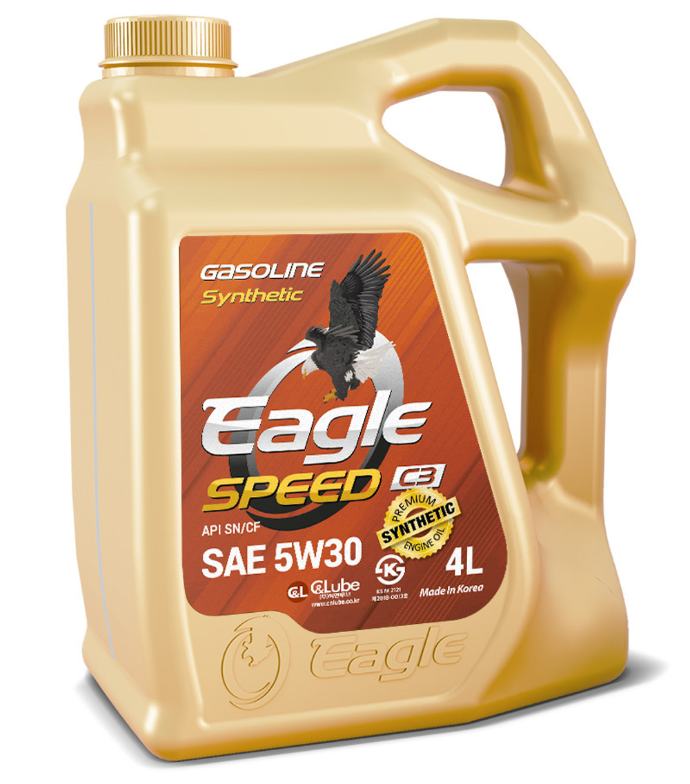 Моторное масло EAGLE SPEED SYNTHETIC 5W30 API SN/SM/CF, C3  4л