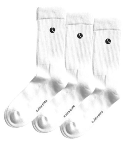 Теннисные носки Bj_rn Borg Core Crew 3P - White
