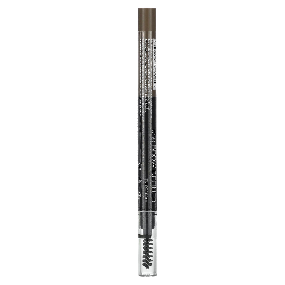 Palladio, The Brow Definer, карандаш для бровей, выдвижной, серо-коричневый PBD01, 0,24 г (0,0084 унции)