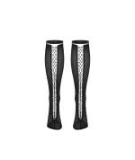 Гольфы с узором, Черный