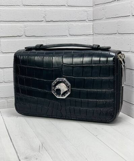 Сумка-мессенджер Stefano Ricci из кожи крокодила