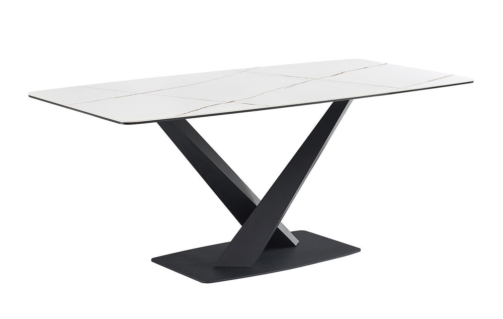 Стол DT-2017 белая керамика MR35 (180)