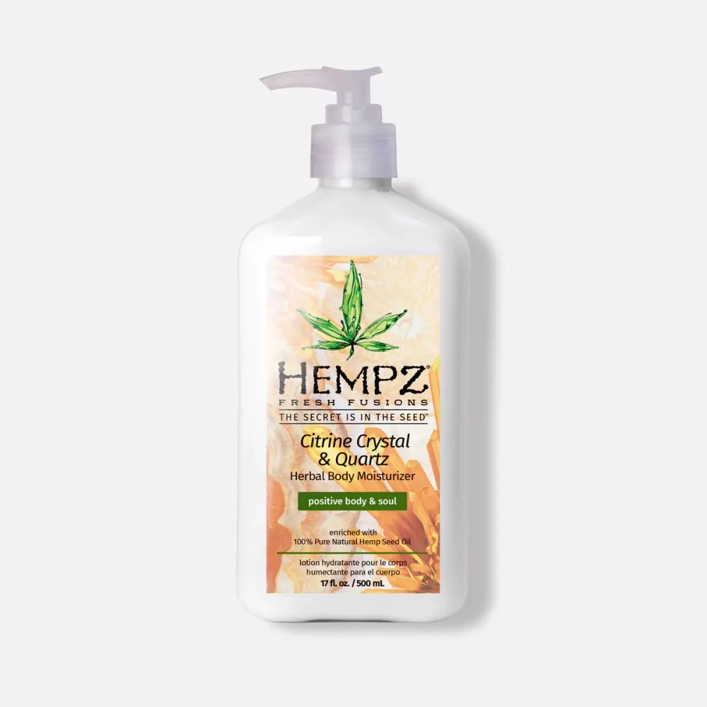 Молочко для тела HEMPZ Citine Crystal & Quartz Herbal Body Moisturizer 500 мл