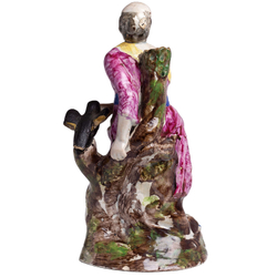 Апостолы Петр и Павел. Парные статуэтки.  Англия, Стаффордшир / Staffordshire, кон. XVIII в.