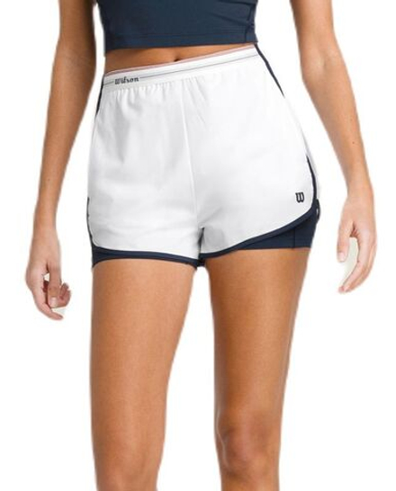 Женские Шорты теннисные Wilson Heir Unlined Short - белый