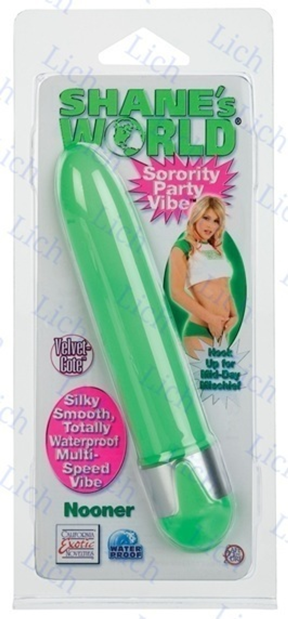 Салатовый вибратор Shane`s World