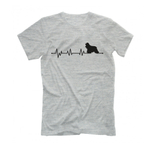 Футболка "Сердечный ритм - Американский Спаниель"