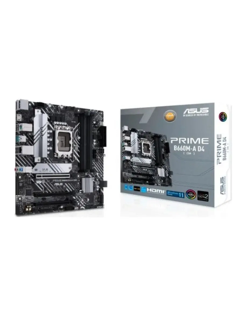 Материнская плата PRIME B660M-A D4-CSM LGA 1700 Micro-ATX
