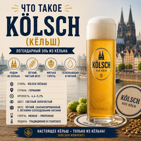 Что такое Kölsch (Кёльш)