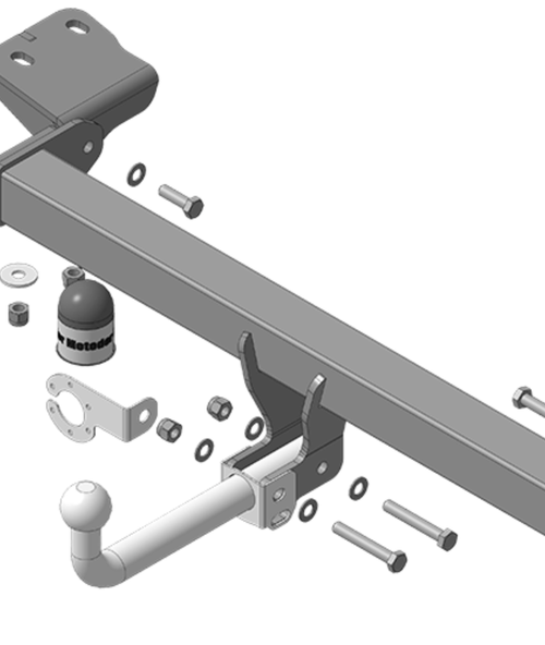 Фаркоп Motodor для Haval H7 2024- (оцинк. Шар) арт.93125-A