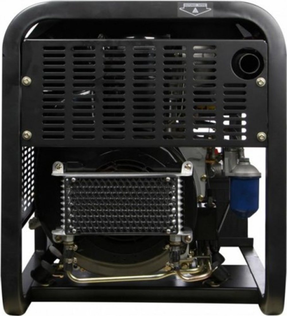 Электростанция дизельная с воздушным охлаждением HYUNDAI DHY 12000LE-3 открытая