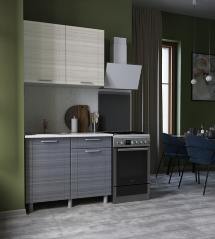 Кухня ЛИГА готовое решение 1м