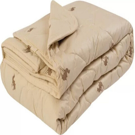 Одеяло "П37. ВЕРБЛЮЖЬЯ ШЕРСТЬ" стандартное, плотность 400 г/м2, полиэстер, Россия.