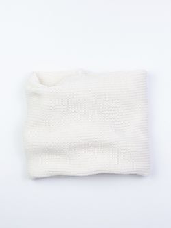 Снуд-резинка вязаный (Молочный)