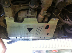 Защита картера и КПП Sheriff для Honda Legend IV (KB) 2004-2012 арт.09.0988