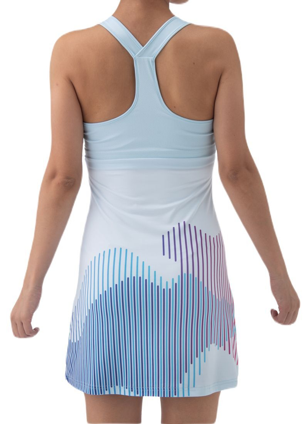 Теннисное платье Yonex US Tennis - небесный