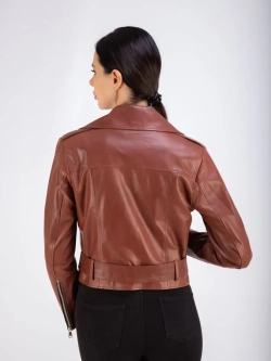 Косуха женская натуральная куртка кожаная Турция