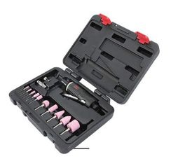 Пневматическая бормашина (шарошка) 3 - 6 мм, 25000 об/мин, с набором принадлежностей, 15 предметов M