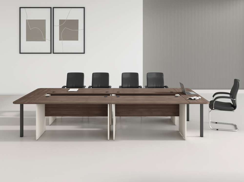 Элемент стола для переговоров на металлоопорах 120 NEW LINE (НЬЮ ЛАЙН)