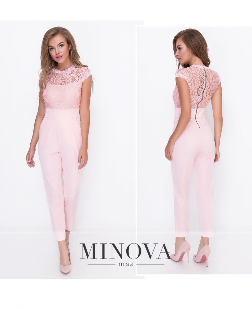 Комбинезон 8581-пудра Minova