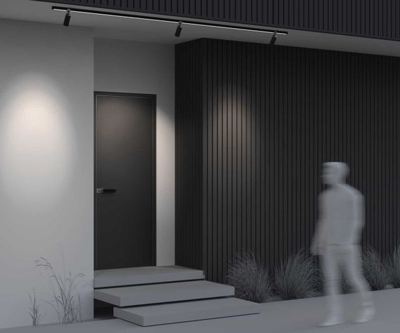 Уличный трековый светильник Maytoni Outdoor O-TR01-1-S-16WB3K